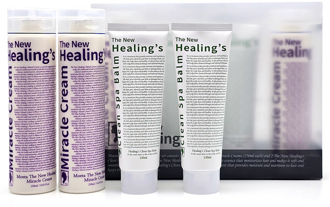 moeta The New Healings 奇蹟乳霜 250ml x 2入 + 潔淨SPA霜 130ml x 2入 特別套組, 1套