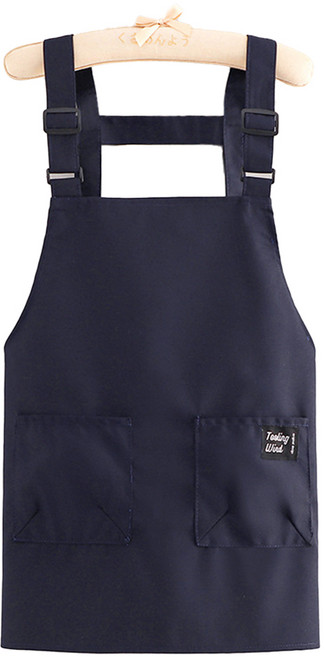 씨오브비 벨크로 투포켓 작업 앞치마, 네이비, 1개