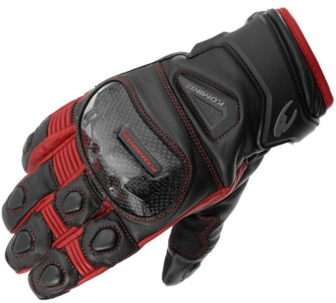코미네 카본 프로텍트 겨울 장갑 GK-851, Black Red