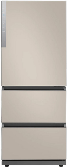 삼성전자 비스포크 김치플러스 328L 3도어 김치냉장고 방문설치, 에센셜베이지 + 메탈, RQ33DG71J2ET
