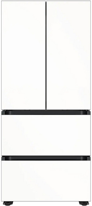 삼성전자 비스포크 AI 김치플러스 490L 4도어 김치냉장고 방문설치, 에센셜 화이트, RQ49DB9421EW