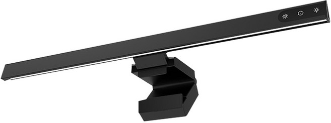 Winiz 觸控式三角頭螢幕抗藍光LED燈 55cm WZ-TB300SC55B, 黑色, 1個