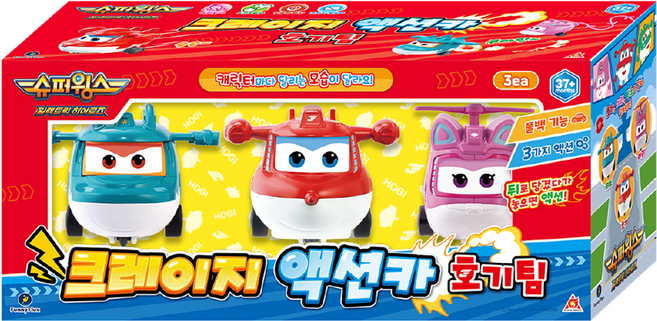 SUPER WINGS 瘋狂動作車組, 1套, 皓奇隊