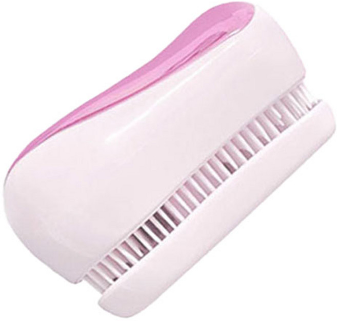 딥톡 에어쿠션 휴대용 헤어 브러쉬 DT0352, 1개, 핑크