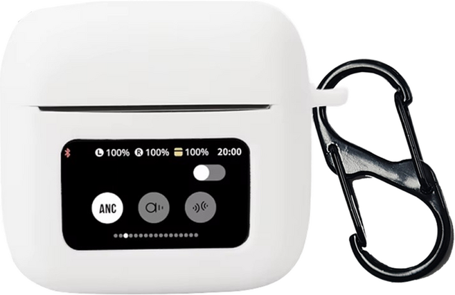 GRAYCO JBL TOUR PRO3 하우징 컬러 슬림핏 케이스, 화이트, 1개