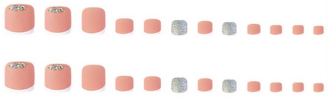 비투윈 패디팁 세트, 1개, 포인트 핑크 젤타입