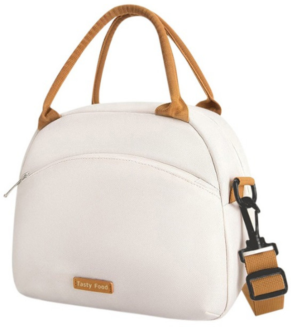 다기능 원숄더 휴대용 보온보냉가방, 1개, White