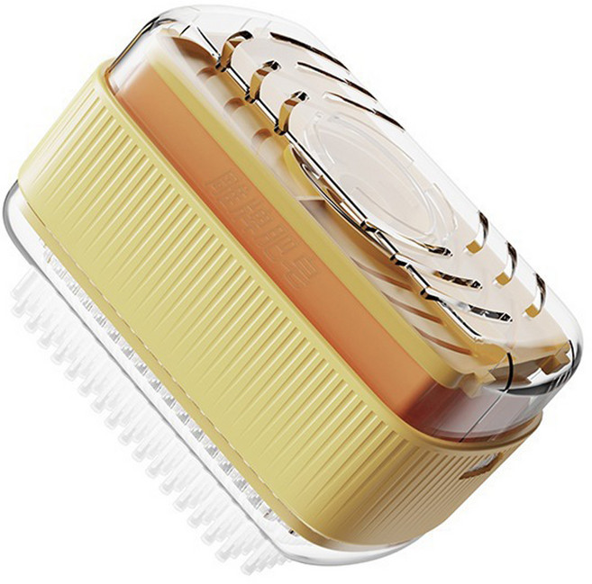 비누 거품기 롤러 케이스, 옐로, 1개