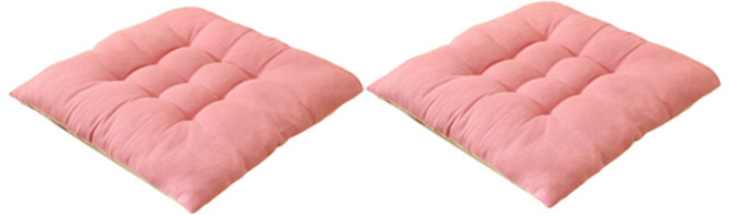 마켓피오 홈 마카롱 컬러 린넨 쿠션 사각형 방석 2p