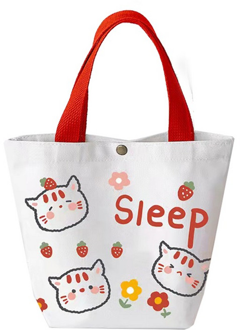 뷰레이터닷컴 애니멀 캔버스 데일리 미니에코백