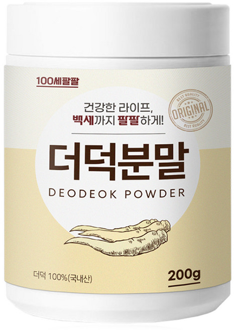 백세팔팔 더덕분말, 200g, 1개