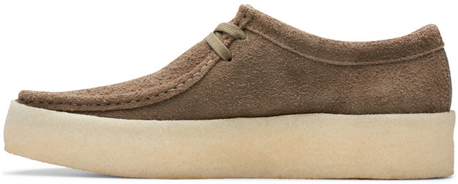 Clarks 男女通用 Wallabee Cup 麂皮 Welt 鞋 26176549