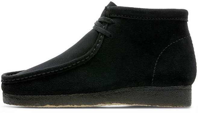 Clarks 男士 Wallabee 麂皮保暖靴 2615551