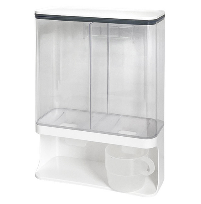 윈프라이스 월마운트 벽걸이 세제 디스펜서 3000ml, 화이트, 1개