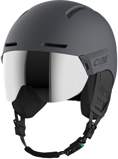 크랭크 갤럽 고글일체형 스노우 헬멧, CHARCOAL, 1개