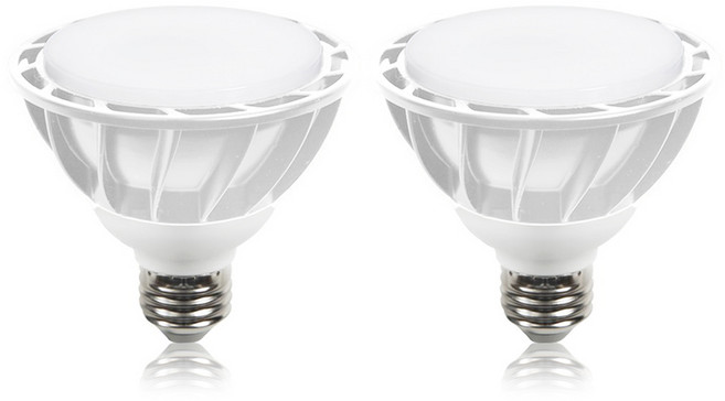 샛별하우스 LED PAR30 E26 확산형 전구 15W 화이트, 주백색, 2개