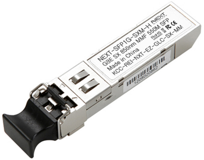 넥스트유 미니지빅 SFP 멀티타입 최대550m HP장비 호환용, 1개