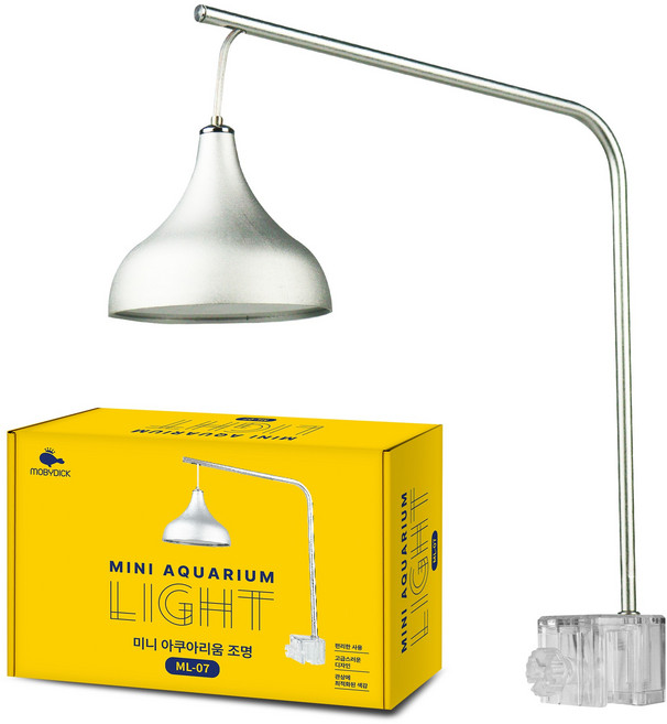 모비딕 USB 미니 아쿠아리움 조명 ML-07, 1개