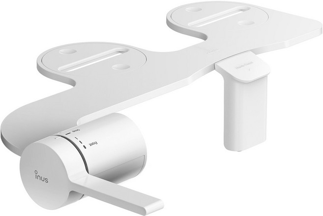 이누스 기계식 무전원 냉수전용 수동식 M3 수동비데, M3CO-9XUS, 고객직접설치