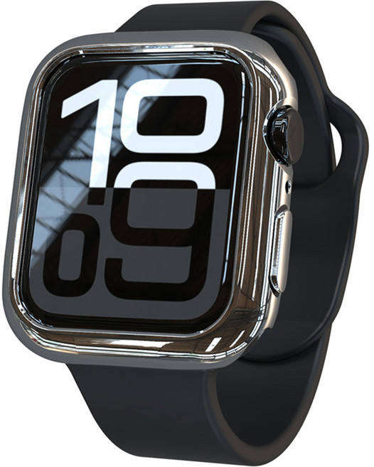 제로스킨 애플워치10 판테온 케이스 46mm, 실버, 1개