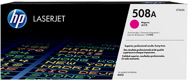 HP 정품 토너 CF363A No.508a, 1개, 마젠타