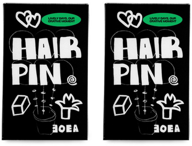 씨조 프리미엄 머리고정 물결 실핀 30p 2개