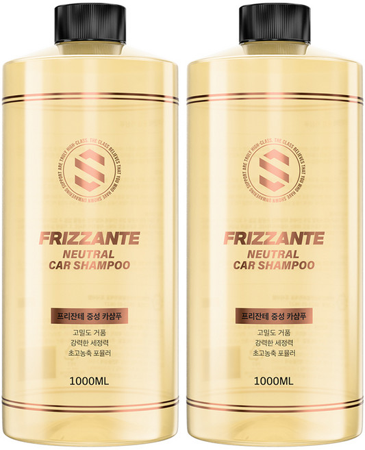 더클래스 프리잔테 중성 카샴푸, 1L, 2개