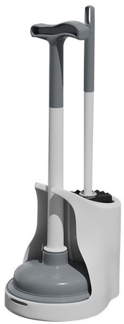 2in1 변기관리 청소솔 풀세트, 혼합색상, 1세트