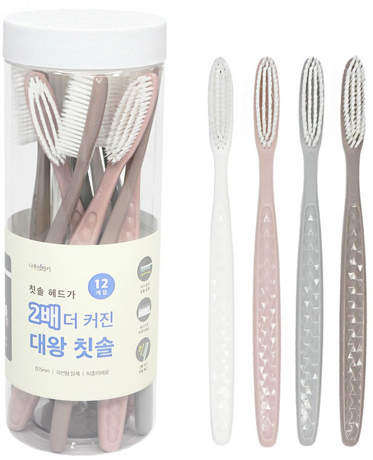 나무이야기 대왕 칫솔 세트, 1세트