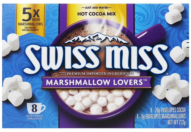 스위스미스 머쉬멜로 러버 코코아믹스 28g x 8p + 마시멜로 6g x 8p 세트, 1세트
