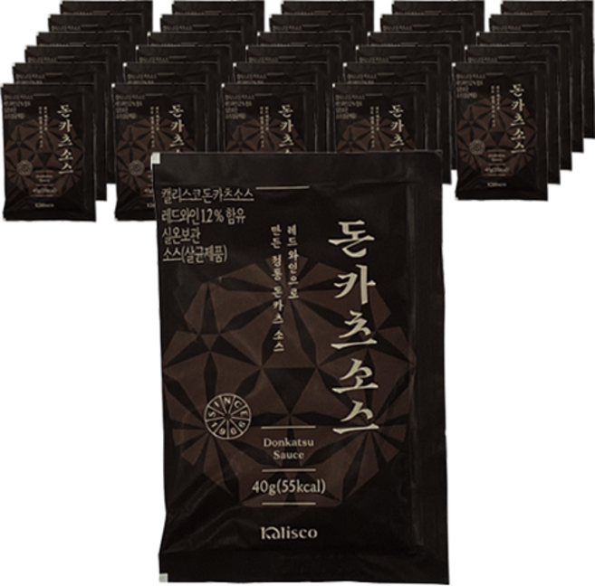 Saboten 캘리스코 소포장 돈카츠 소스, 40g, 30개
