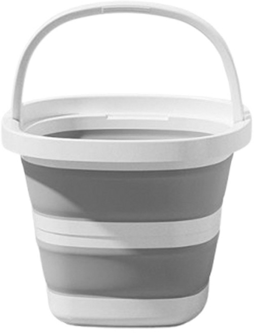 하이퍼플래닛 다용도 캠핑 접이식 버킷, 그레이