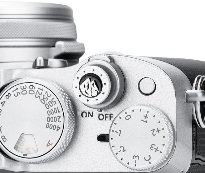 JJC 후지 X-T50 / X100VI / X-M5 / 라이카 D-LUX 8 / 니콘 ZF 카메라 클래식 셔터 소프트 버튼, SRB-F11A8, 1개