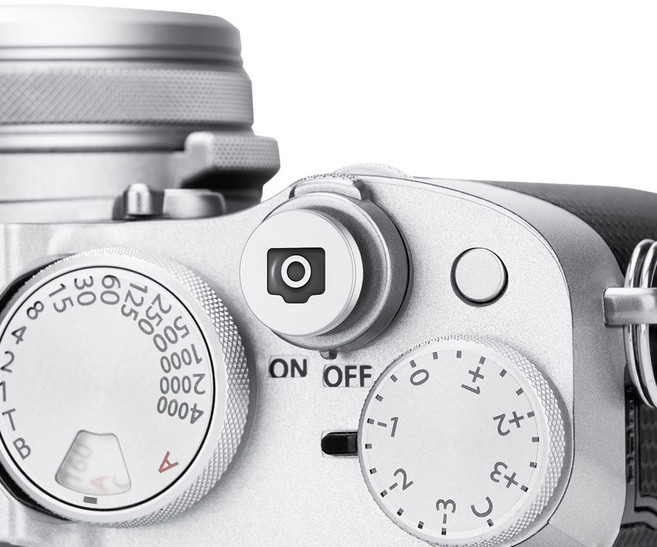 JJC 후지 X-T50 / X100VI / X-M5 / 라이카 D-LUX 8 / 니콘 ZF 카메라 클래식 셔터 소프트 버튼, SRB-F11A5, 1개