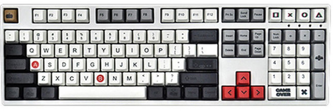 Daysoi 英文主題鍵盤 PBT 鍵帽, 單一商品, 10 數位主題