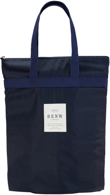 BENW 와인 보냉 캐리어 L, 네이비, 1개