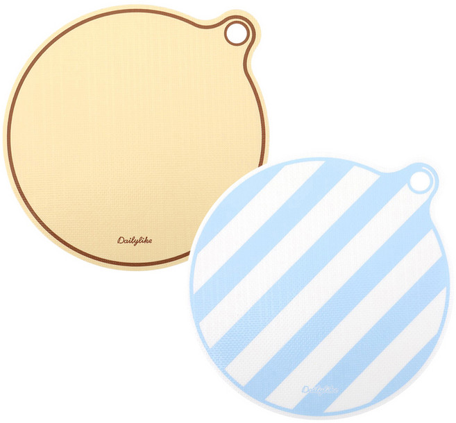 데일리라이크 데일리 인덕션 보호매트 2종 세트, 버터, 스트라이프, 1세트