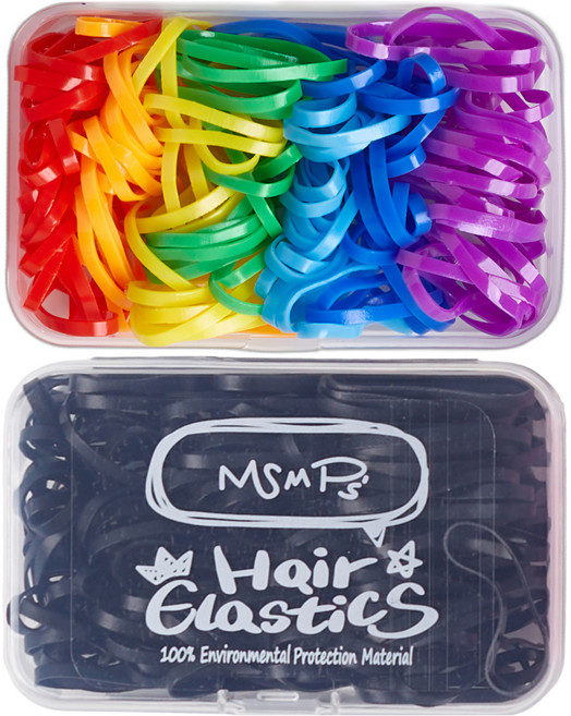 심플리앤 고탄력 간편보관 머리고무줄 300p