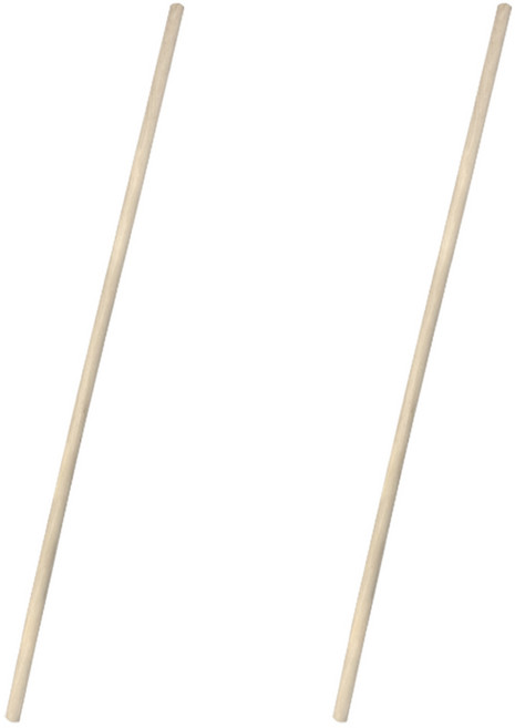 월드크린 고급 나무 봉 자루 120cm, 2개