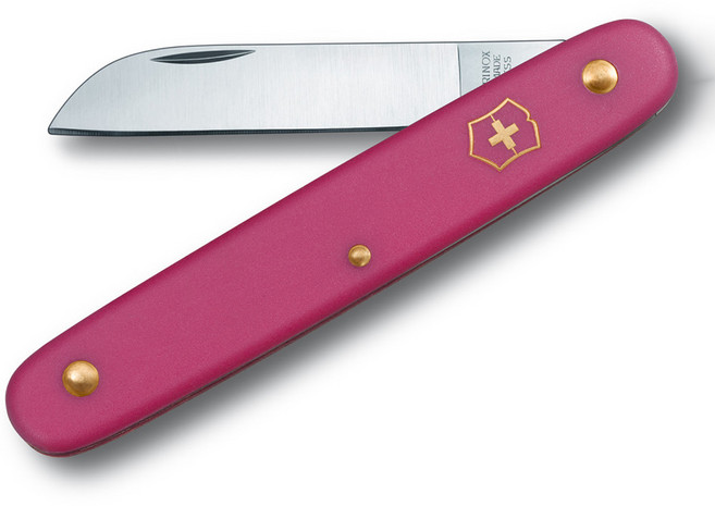 빅토리녹스 플로럴 라지 포켓 스위스 가드닝 나이프 3.9050.53B1, 1개