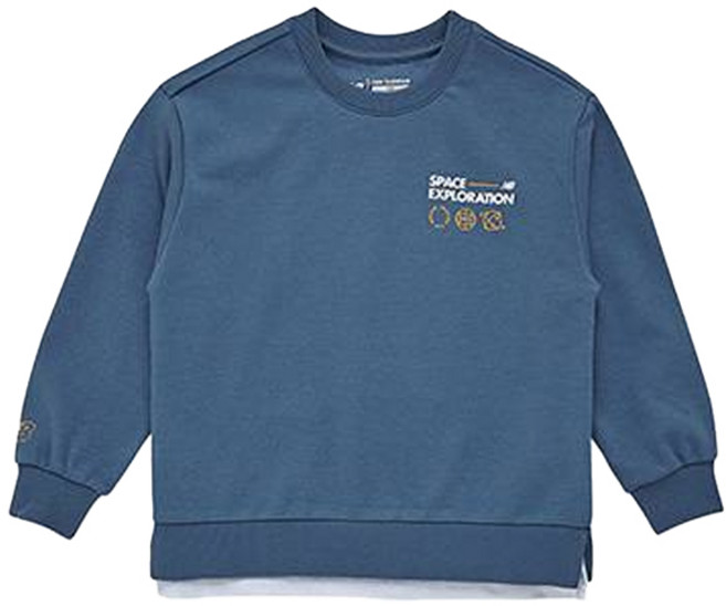 뉴발란스키즈 아동용 우주 그래픽 스웻셔츠