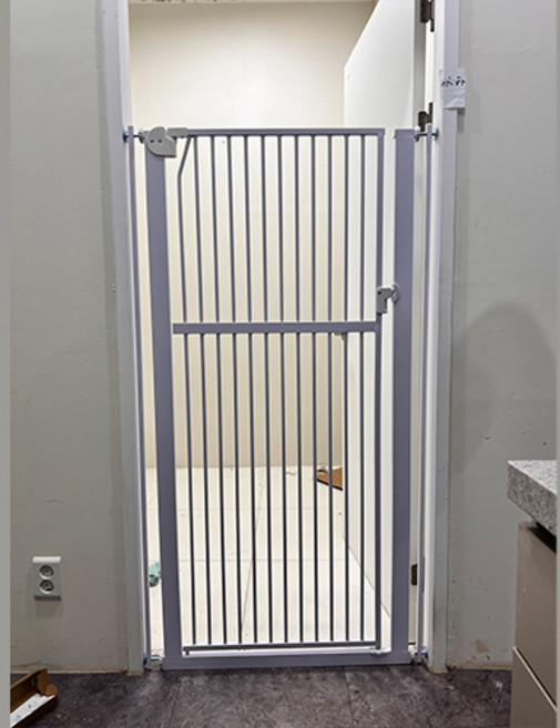 키워보리 고양이 원터치 안전문 CMER77, 화이트, 1개