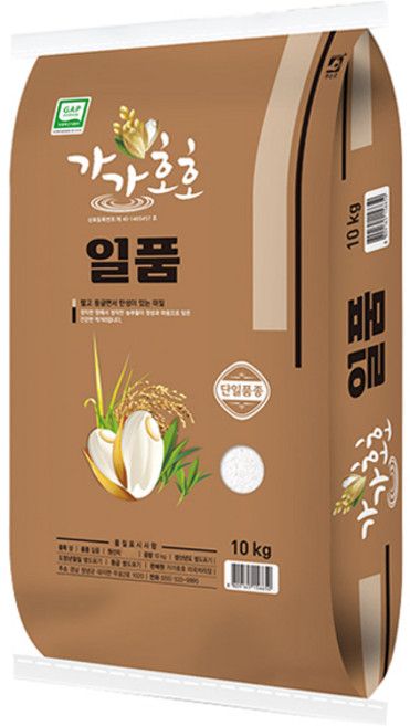 가가호호 일품 쌀 상등급, 10kg, 1개, 상