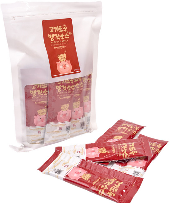 고기도둑 멜젓소스 라이트 스틱, 300g, 1개