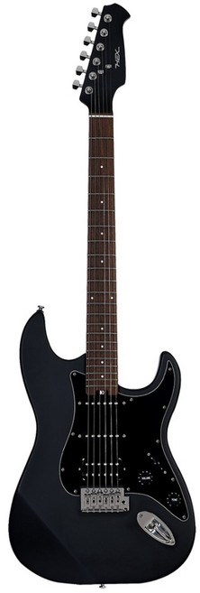 헥스 입문용 일렉기타, E70 S/BK, 블랙, 1개