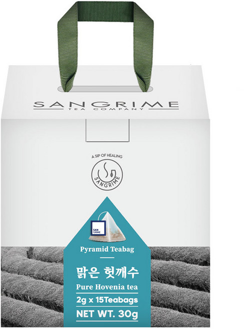 산그리메 맑은 헛깨수 삼각티백차 선물용패키지, 1개, 15개입, 2g