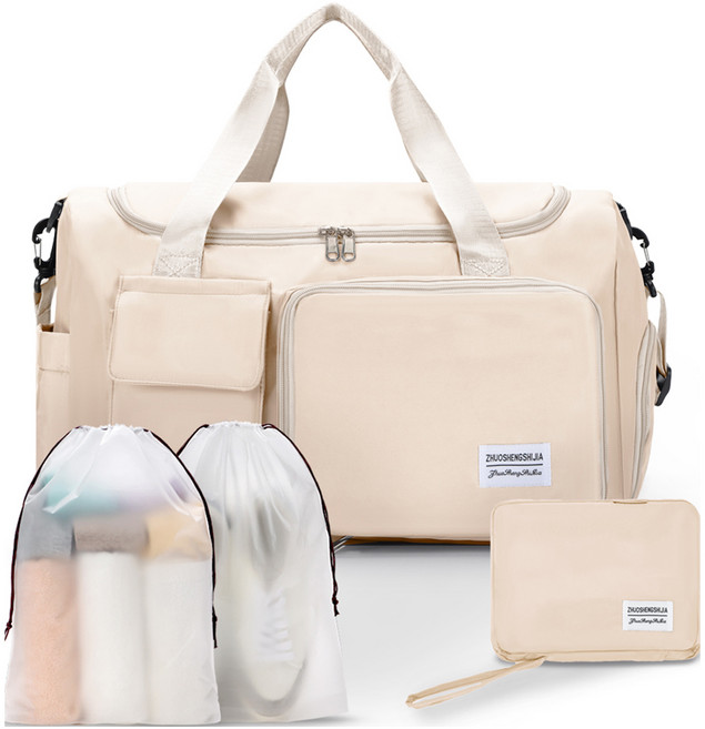 랑고 대용량 캐리어 결합 접이식 러기폴딩 보스턴백