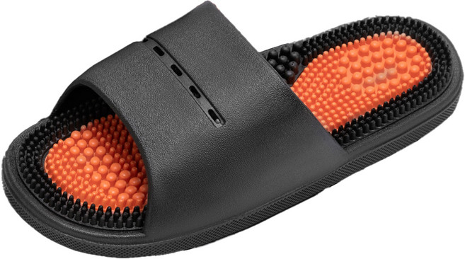 언헤브 투톤 지압 슬리퍼