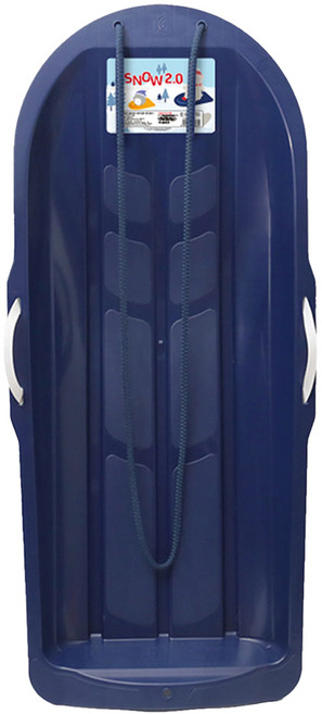 킹카스포츠 스노우2.0 눈썰매 2인용 네이비, 1개