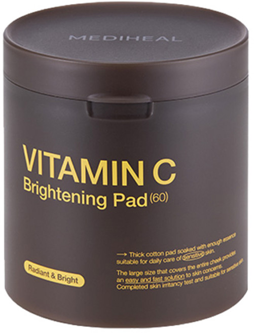 메디힐 비타민씨 브라이트닝 패드 250ml, 60개입, 1개